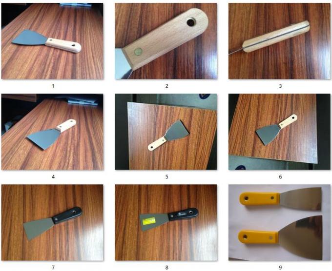 HW03002 Putty knife with wooden handle