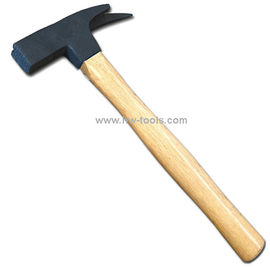 Roofing hammer with wooden handle
