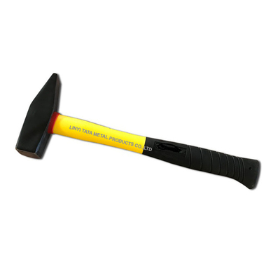 Machinist's hammer with fiberglass handle