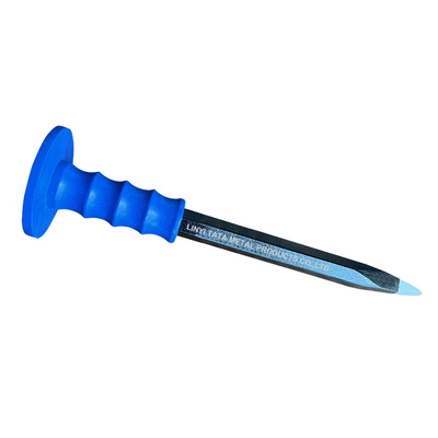 High Carbon Steel Cold Chisel with TPR Rubber Holder for Construction