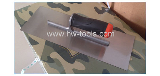 Plastering trowel with rubber handle HW02132