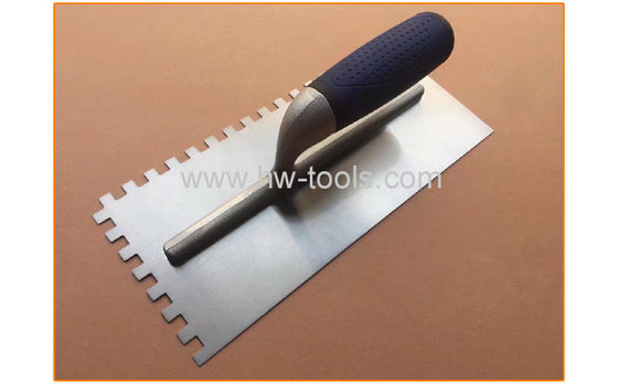 Plastering trowel with rubber handle HW02133