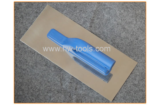 Stainless steel Plastering trowel with plastic handle HW02214