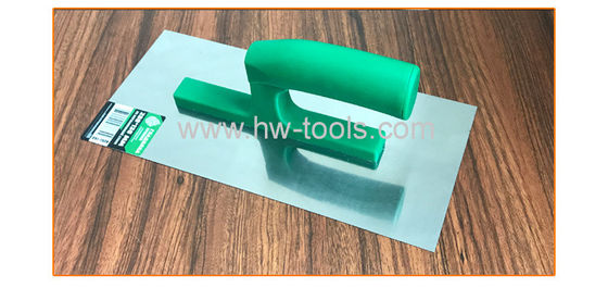Stainless steel Plastering trowel with plastic handle HW02216