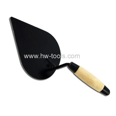 Bricklaying trowel with black color blade HW01126