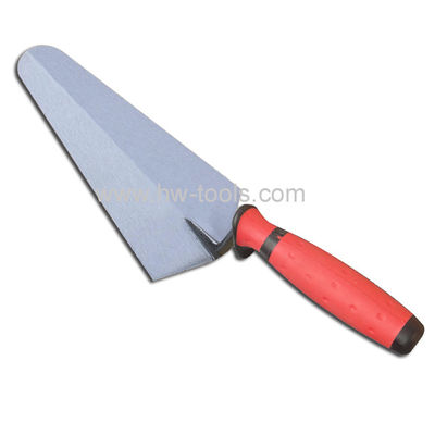 Bricklaying trowel with rubber handle  HW01143
