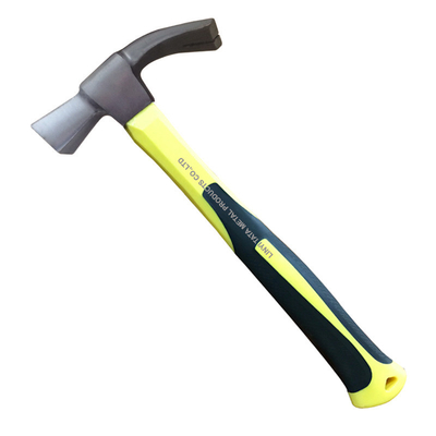 Spainsh type claw hammer with fiberglass handle