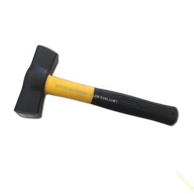 Spanish type stoning hammer with fiberglass handle