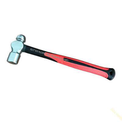 Ball peen hammer with fiberglass handle