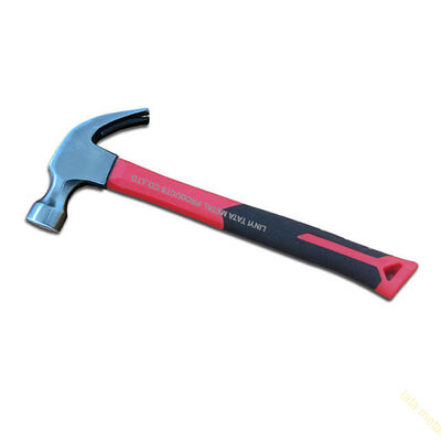 American type claw hammer with fiberglass handle