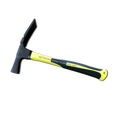 Mason's hammer masonry rock pick hammer with flat tip