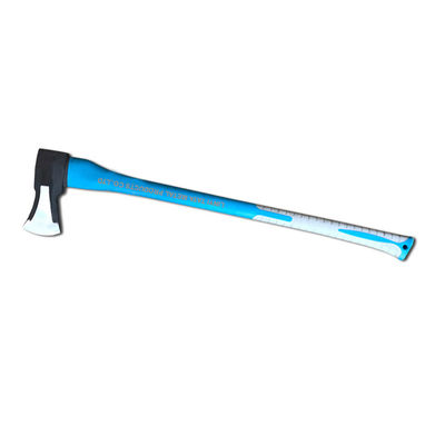 Chopping axe with fiberglass handle