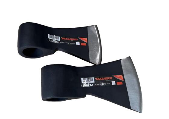 Chopping axe with fiberglass handle