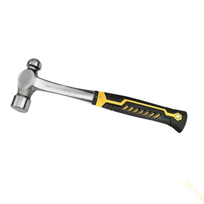 Ball peen hammer with whole metal handle