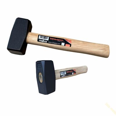 Hickory handle stoning hammer