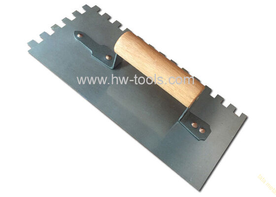 Rivet type Plastering trowel with wooden handle HW02107T
