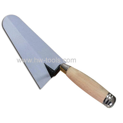 Carbon steel blade bricklaying trowel