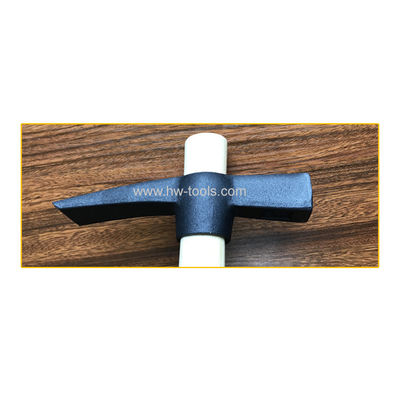 Mason's hammer forged masonry pick hammer with flat tip
