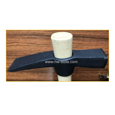 Mason's hammer forged masonry pick hammer with flat tip