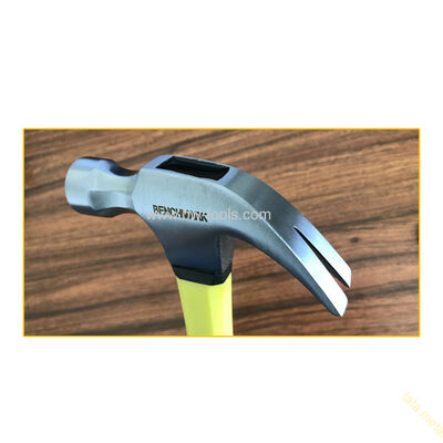 American type claw hammer with fiberglass handle