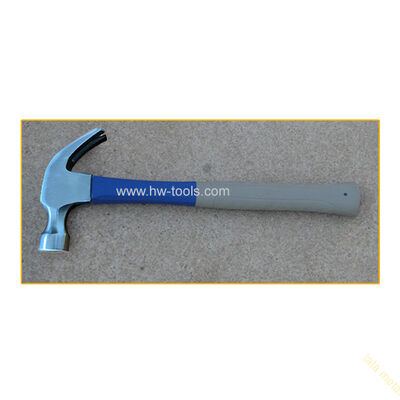 American type claw hammer with fiberglass handle