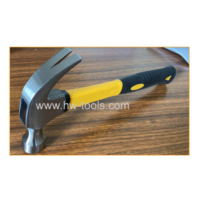 American type claw hammer with fiberglass handle