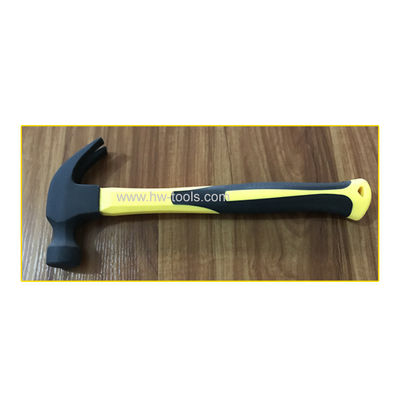 American type claw hammer with fiberglass handle