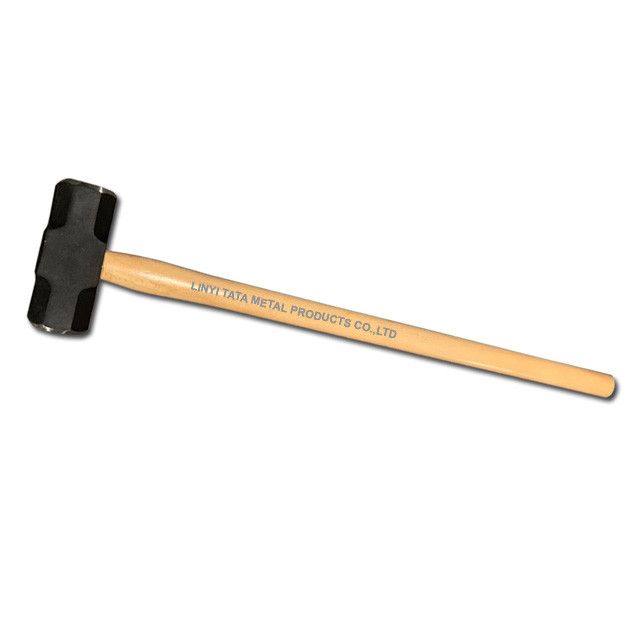 Sledge hammer with hickory handle