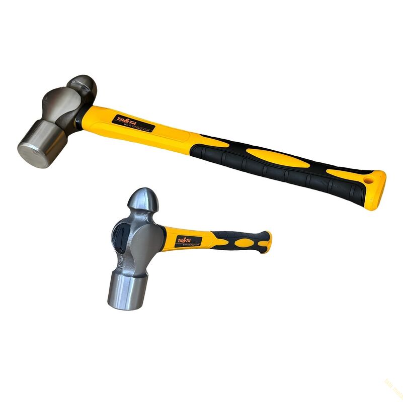 Ball pein hammer with fiberglass handle