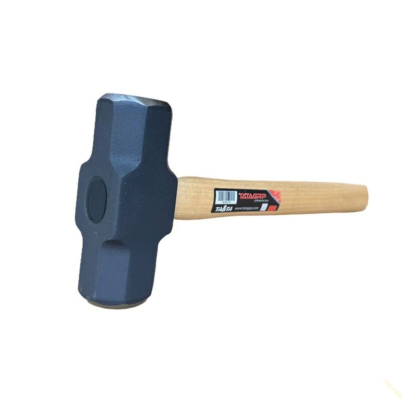 Sledge hammer with wooden handle