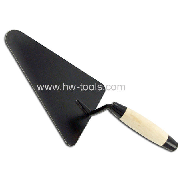 Bricklaying trowel with black color blade HW01125