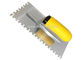 Stainless steel Plastering trowel with soft handle HW02234TB