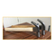 British type claw hammer with wooden handle