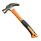 American type claw hammer with fiberglass handle