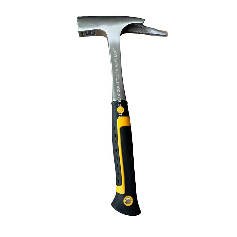 Roofing hammer with whole metal handle