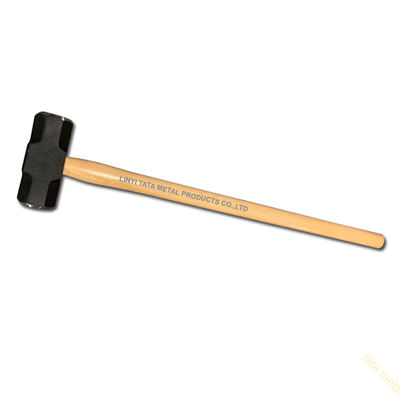 Sledge hammer with hickory wood handle