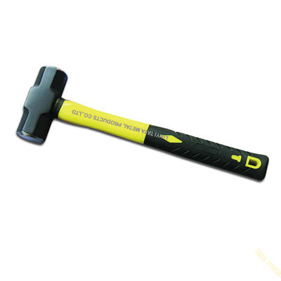 Sledge hammer with fiberglass handle