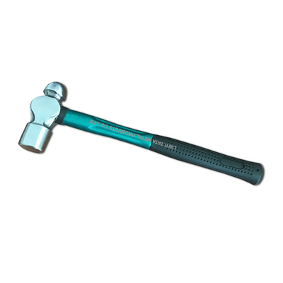 Ball pein hammer with fiberglass handle