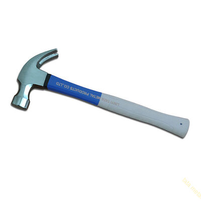 American type claw hammer with fiberglass handle