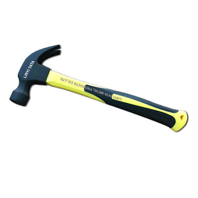 American type claw hammer with fiberglass handle