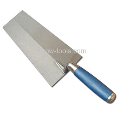 Carbon steel bricklaying trowel