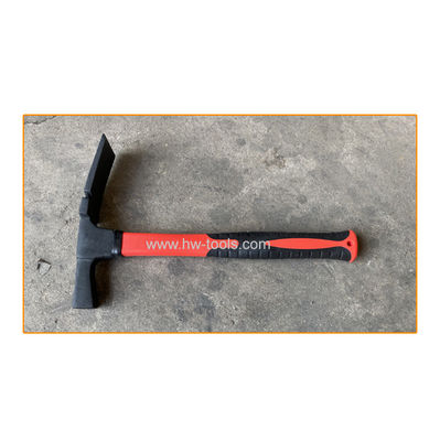 Mason's hammer rock pick hammer with flat tip masonry hammer