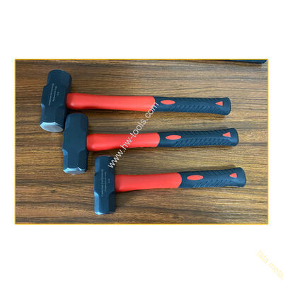 Sledge hammer with fiberglass handle