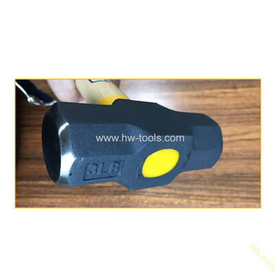 Sledge hammer with wooden handle