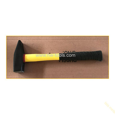 Machinist's hammer with fiberglass handle