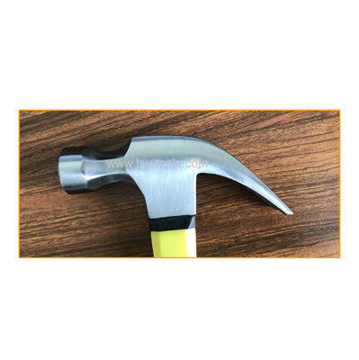 American type claw hammer with fiberglass handle