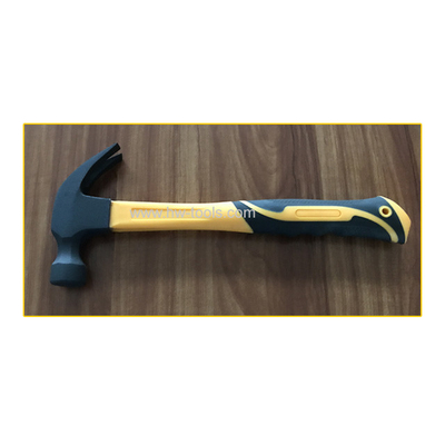 American type claw hammer with fiberglass handle