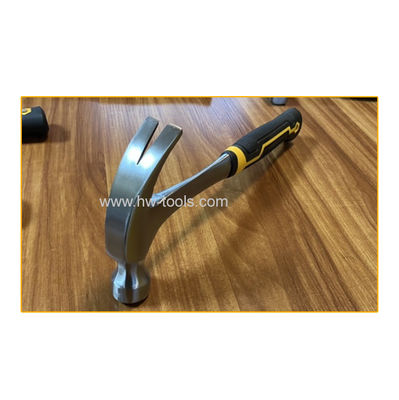 one piece claw hammer with safty holder