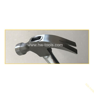 American type claw hammer with steel tube handle